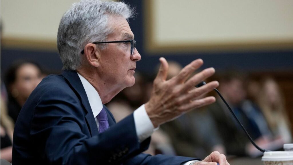 Jerome Powell, presidente de la Fed, comparece ante la Cámara de Representantes de EEUU