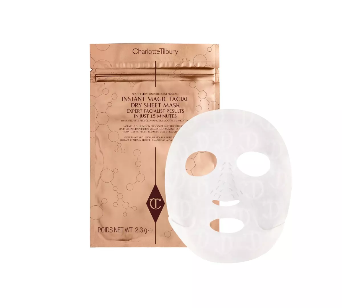 Mascarilla Instant magic facial dry sheet mask de Charlotte Tilbury