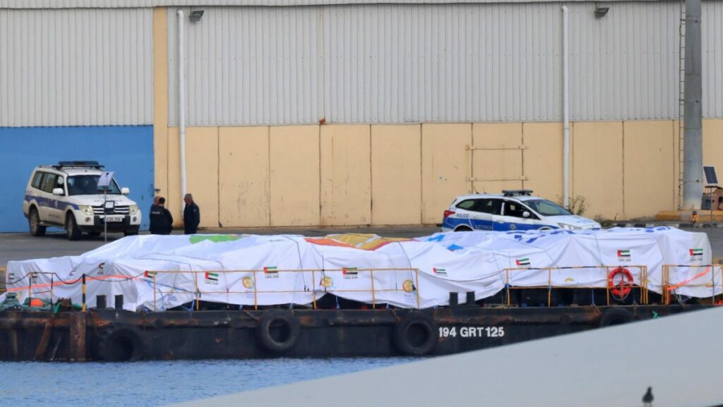 Zarpa el barco español que abre un corredor marítimo de ayuda humanitaria para Gaza