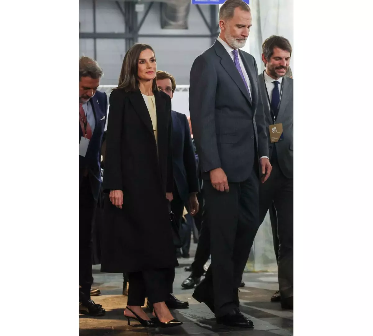 La reina Letizia y el rey Felipe 