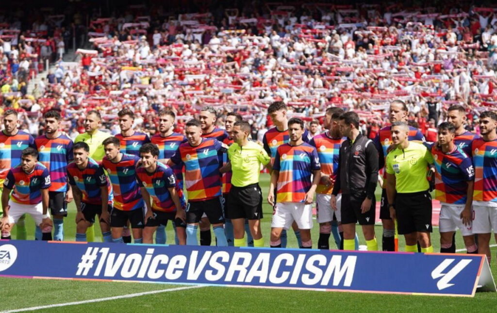 Los clubes de LALIGA mostraron su unidad con su rechazo al racismo este fin de semana