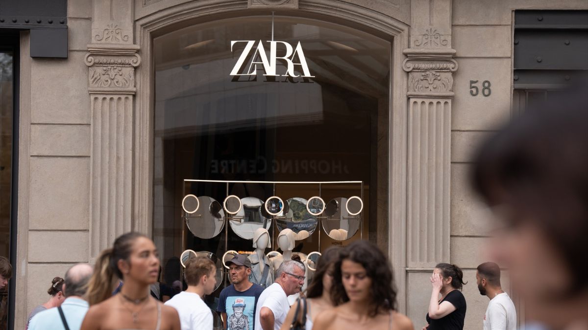 Fachada de una tienda de Zara, del grupo de Inditex