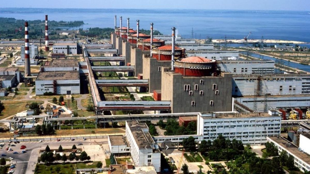 Central nuclear de Zaporiyia (Ucrania)