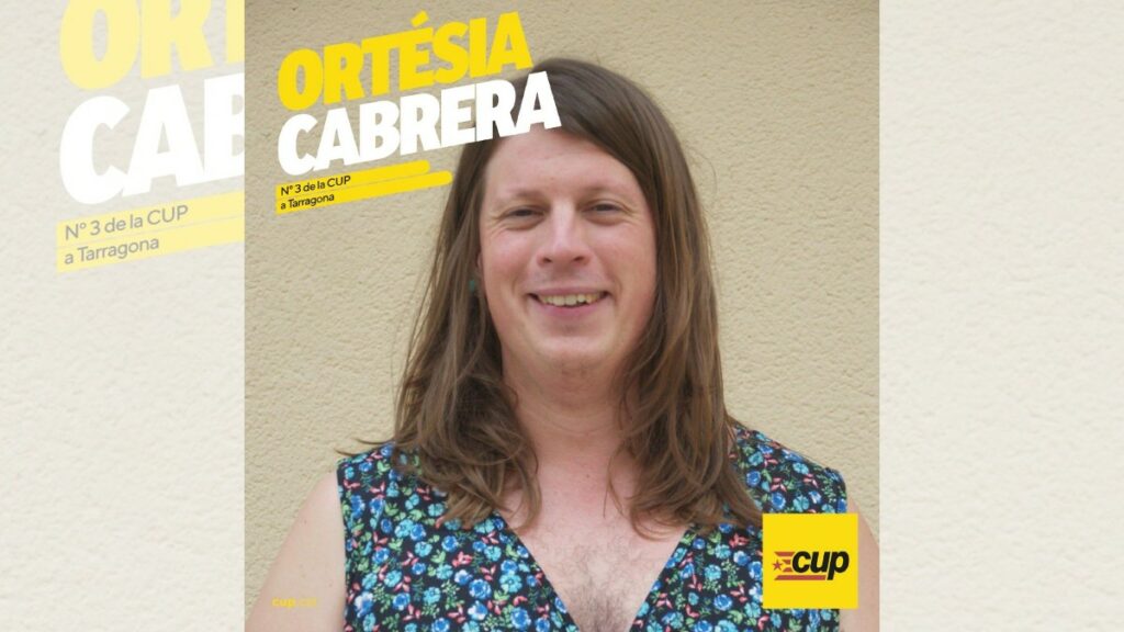 Ortésia Cabrera, la candidata trans e independentista de la CUP por Tarragona, se hace viral en redes sociales