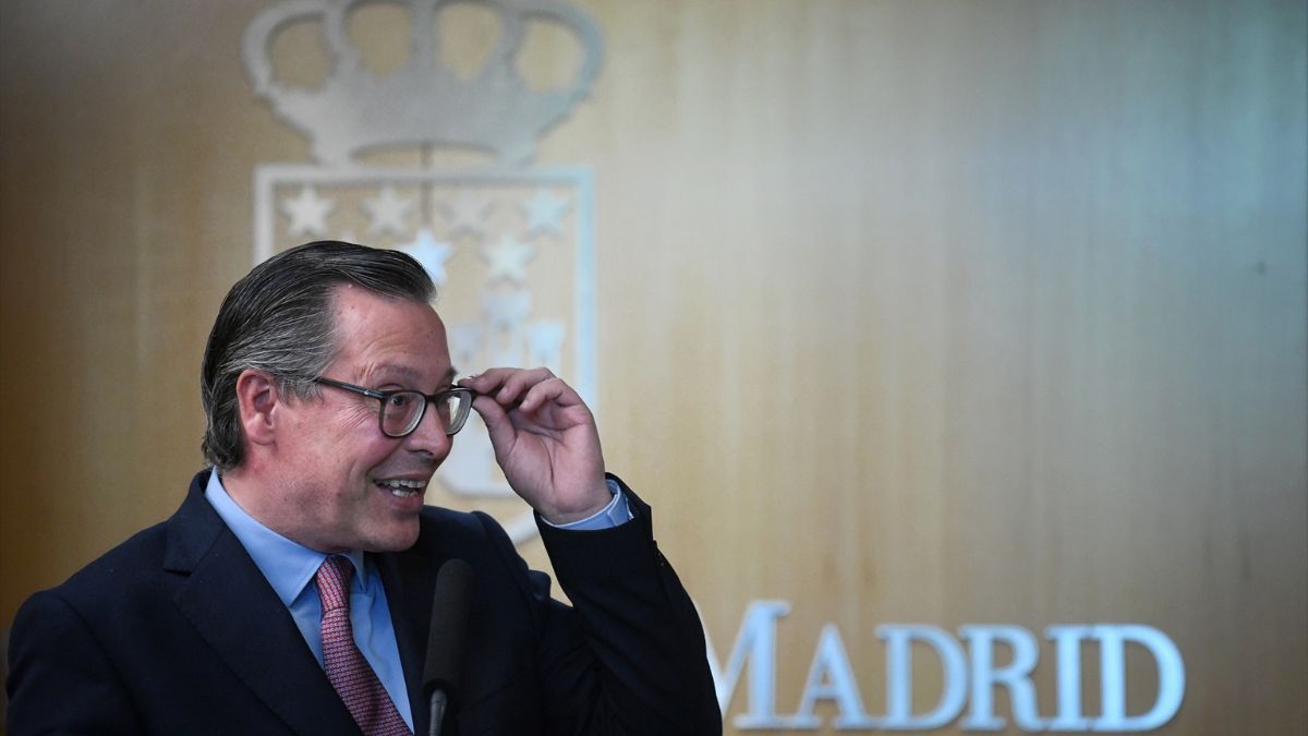 El secretario general del PP de Madrid, Alfonso Serrano.
