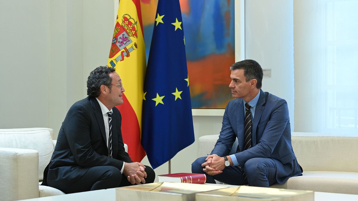 Álvaro García Ortiz y Pedro Sánchez