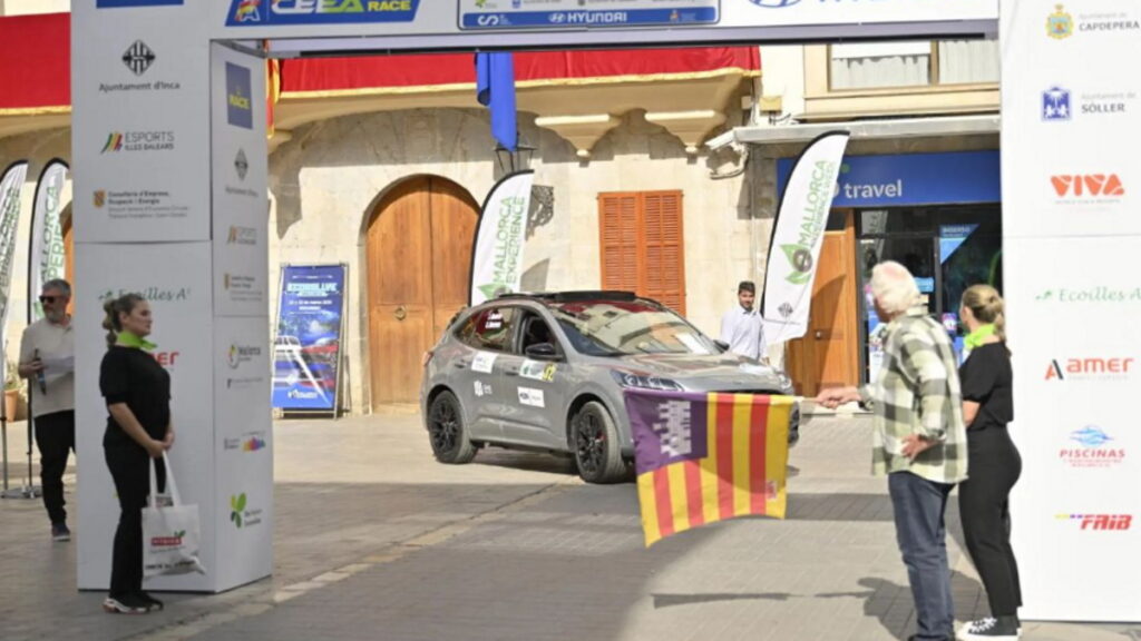 Los pilotos demuestran su destreza en el Eco Rallye Mallorca–Inca Ciutat