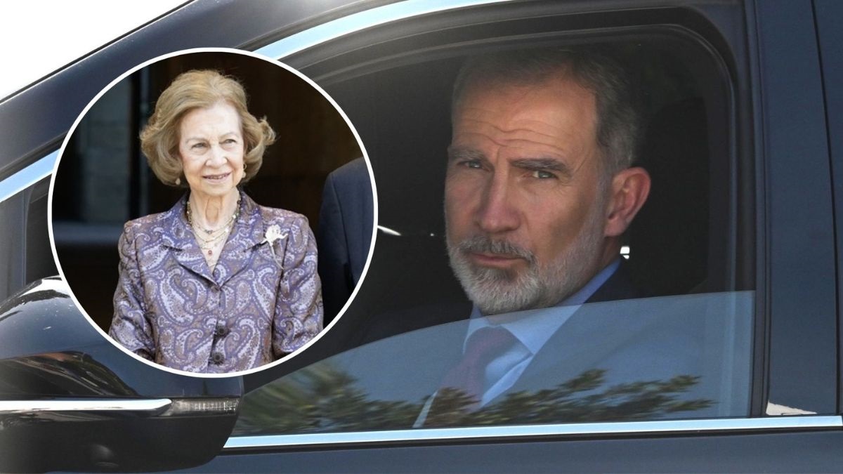 El rey Felipe VI acude al hospital a visitar a la reina Sofía y da la última hora sobre su estado de salud