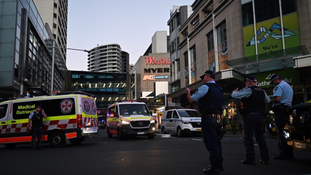 La Policía abate a un individuo en Sídney tras el apuñalamiento de seis personas