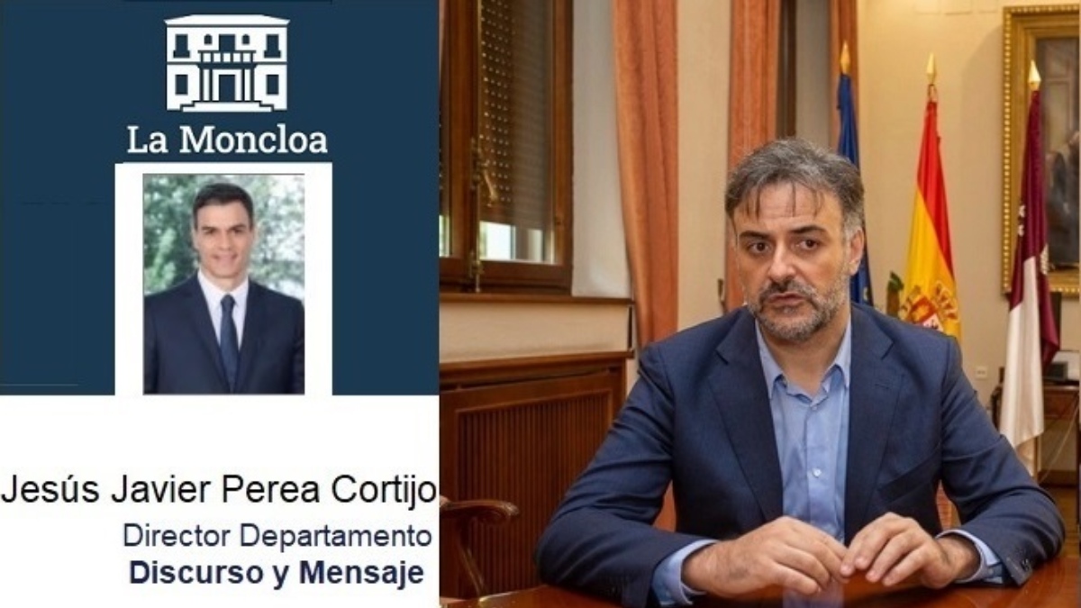 Perea Cortijo, el hombre de confianza que 'susurra' los mensajes a Pedro Sánchez