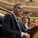 Pedro Sánchez y Teresa Ribera en el Congreso.