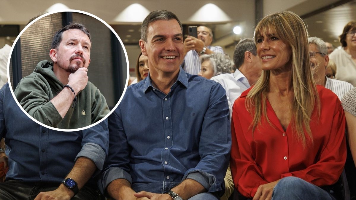 Pablo Iglesias se compara con Pedro Sánchez y su mujer, Begoña Gómez, y le lanza reproches