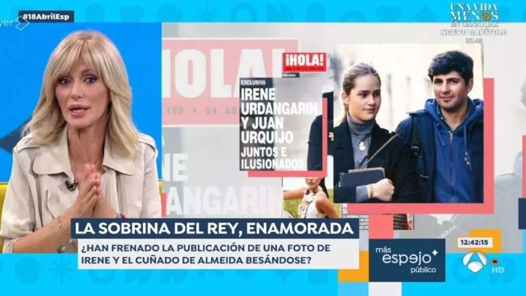 Susanna Griso dice que la infanta Cristina le horroriza que Irene Urdangarin sea portada por el novio que tiene