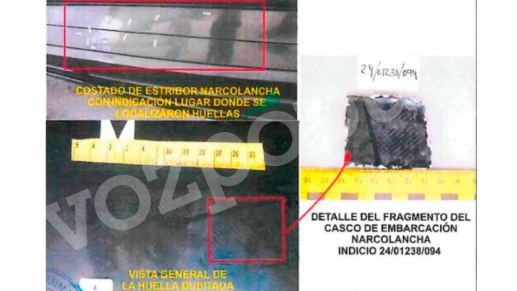 Un informe confirma que la huella de la narcolancha del Cabra quedó impresa en la barca de la Guardia Civil