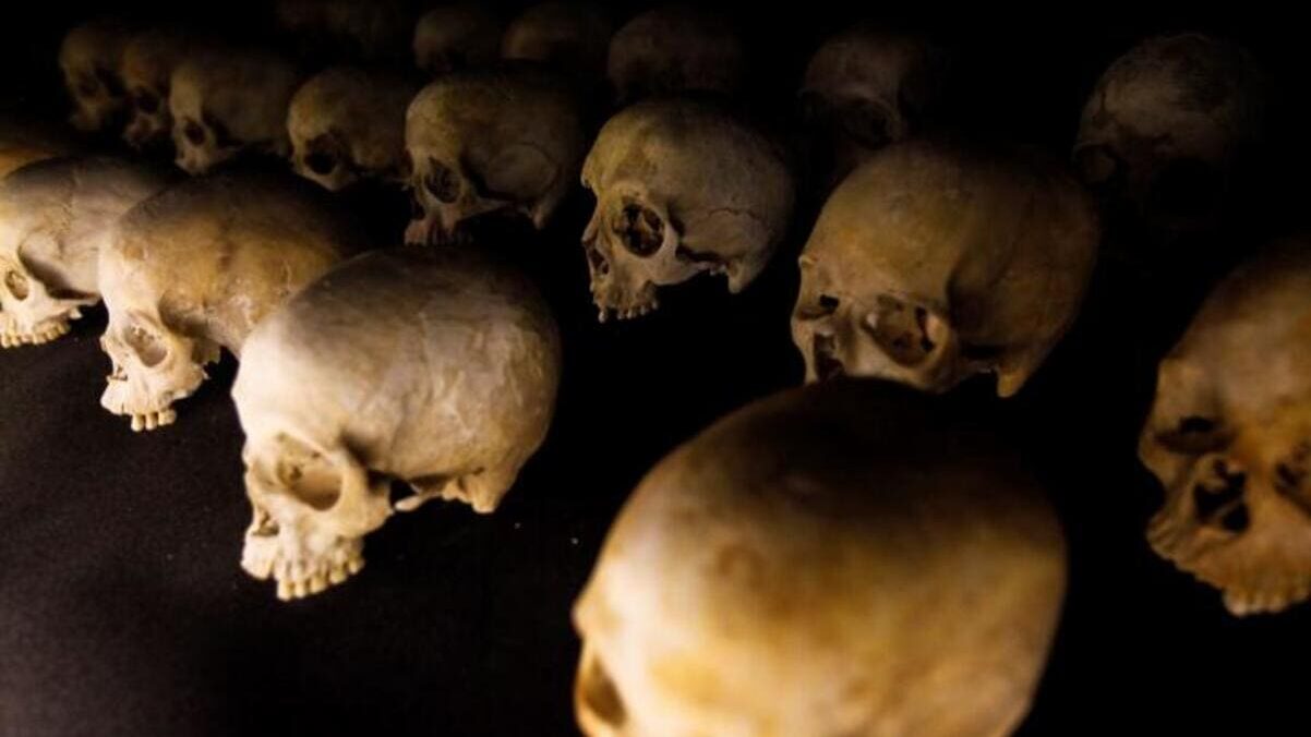 craneos genocidio ruanda