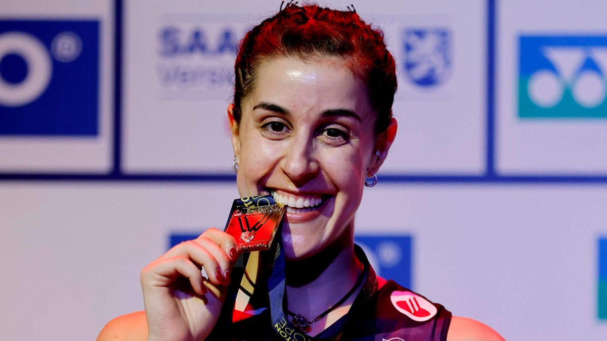 Carolina Marín conquista su octavo título de campeona de Europa consecutivo