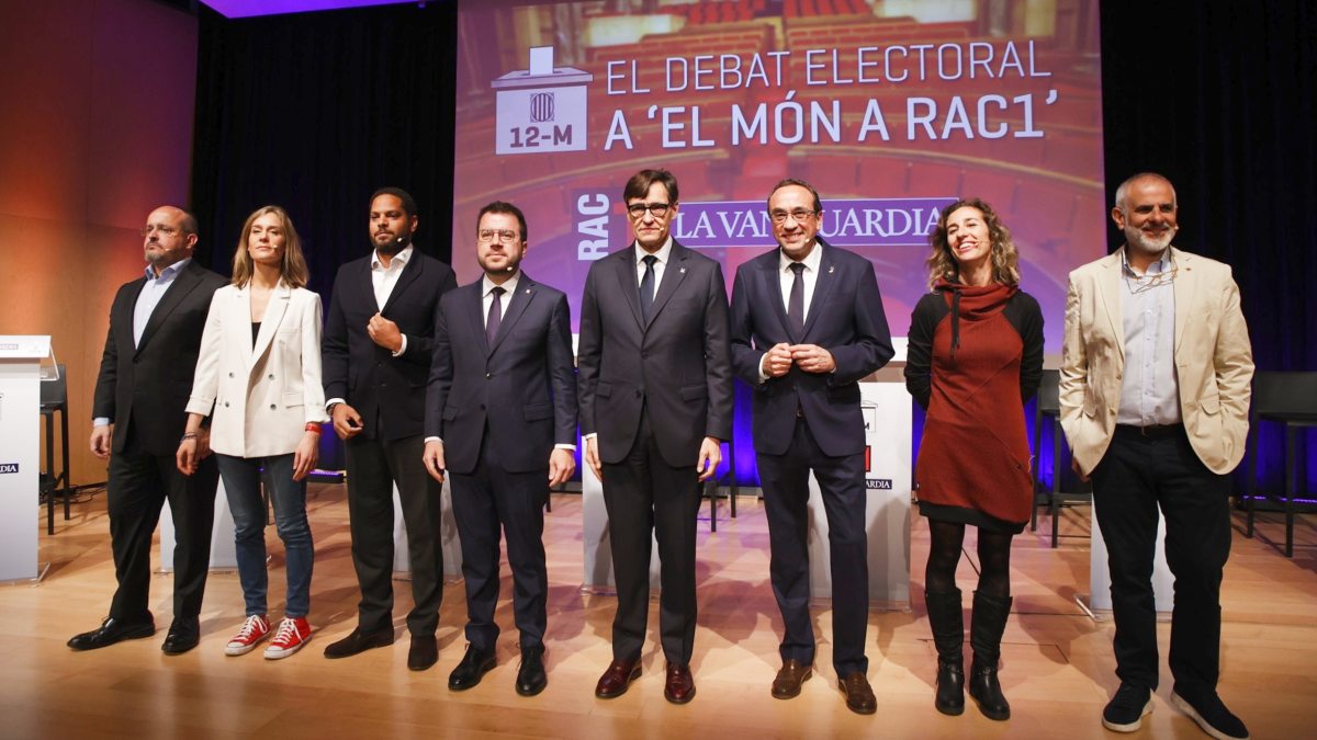 Debate electoral de La Vanguardia y Rac1
