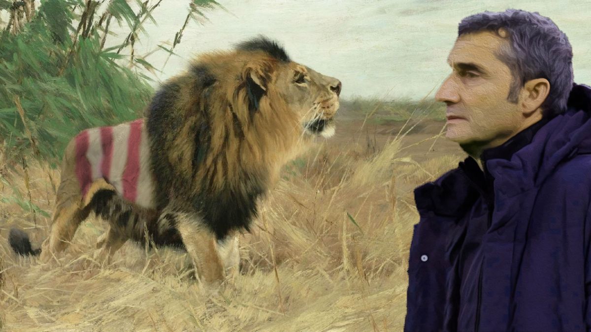Ernesto Valverde y la persistencia del león del Atlas
