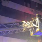 Incendio en un edificio en Chamberí