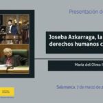 Presentación del libro 'Joseba Azkarraga, la libertad y los derechos humanos como objetivo'