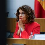 La vicepresidenta y ministra de Hacienda, María Jesús Montero