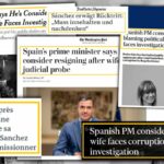 El 'Begoñagate' adquiere relevancia internacional con el amago de dimisión de Pedro Sánchez