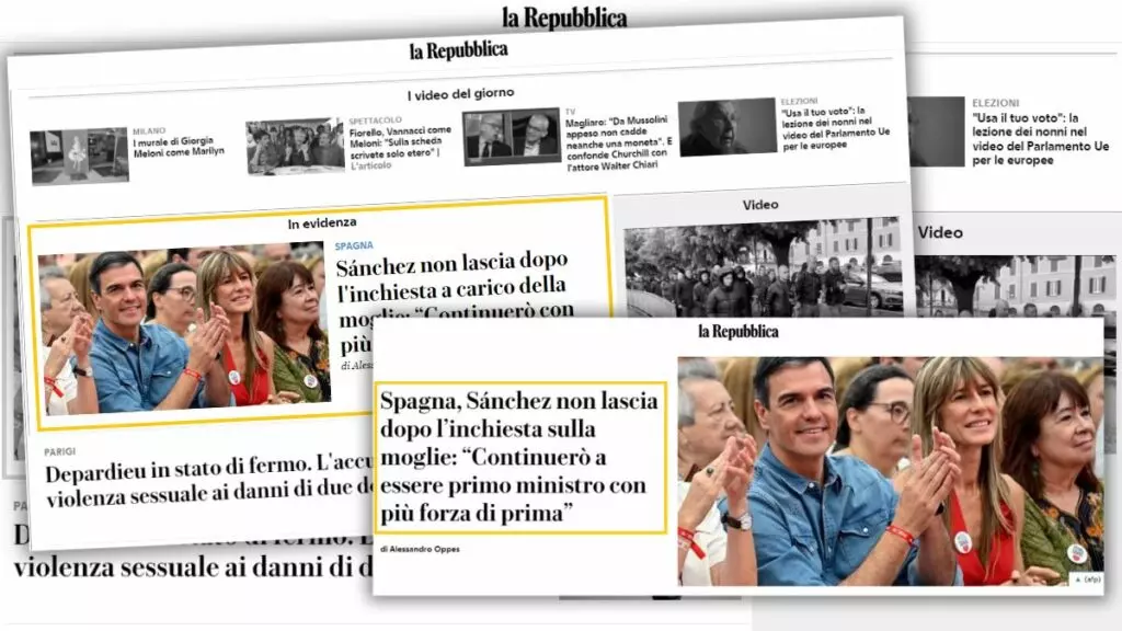 La noticia de Pedro Sánchez en 'Reppublica'