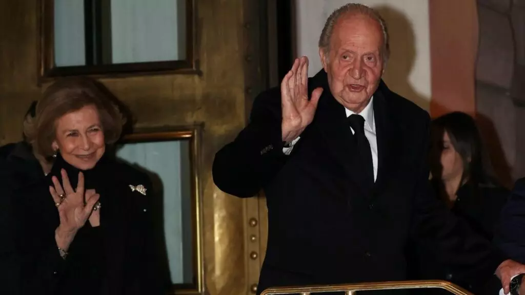 El rey Juan Carlos y la reina Sofía