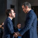 Sánchez rechaza el referéndum propuesto por Aragonès y lo enmarca dentro de su precampaña electoral