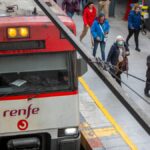 Imagen de un tren de Cercanías en Madrid.