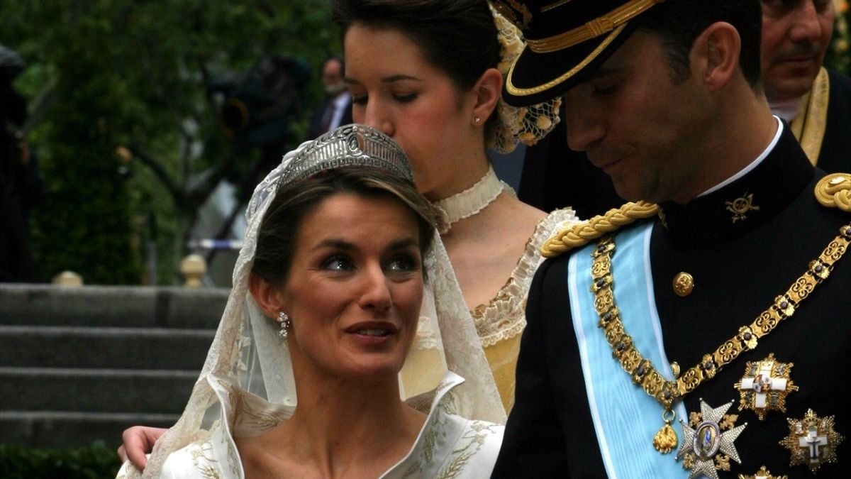El menú de la boda de los reyes Felipe y Letizia el 22 de mayo de 2004