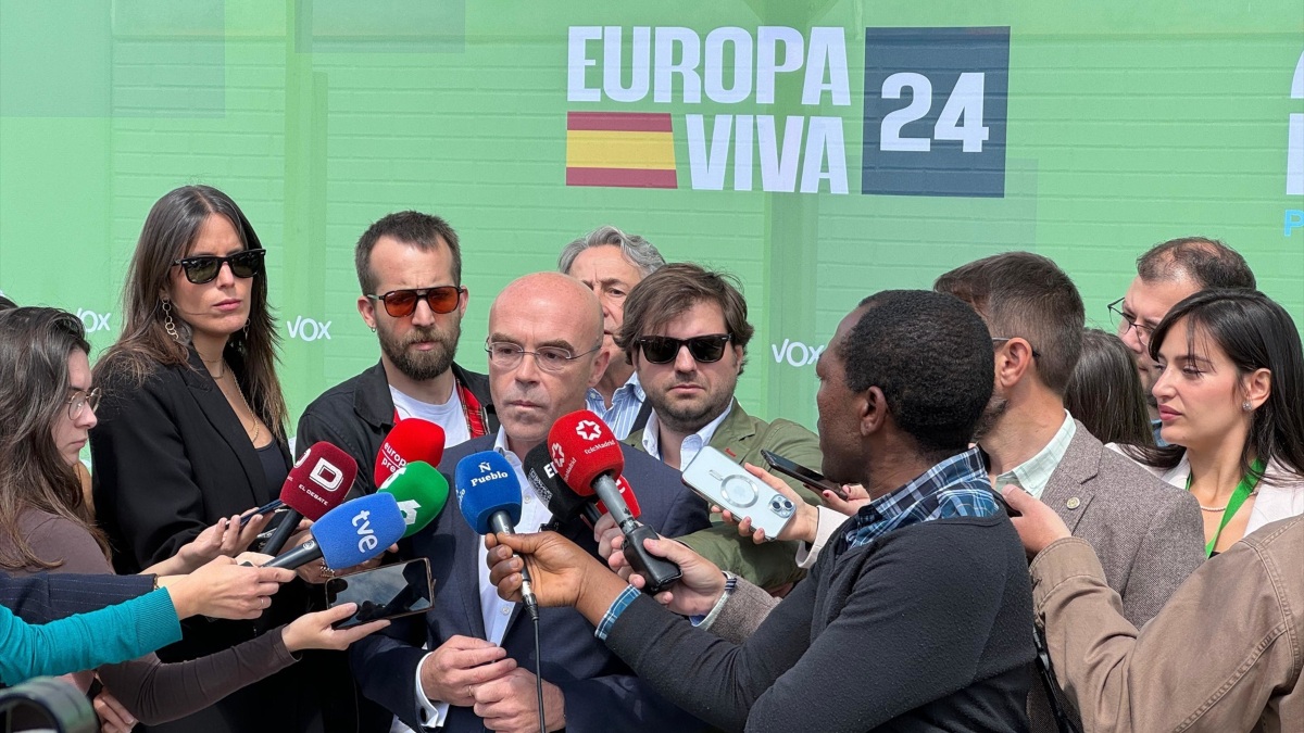 Buxadé (Vox) inaugura Europa Viva 24: "El patriotismo constituye la fuerza política con mayor vitalidad"