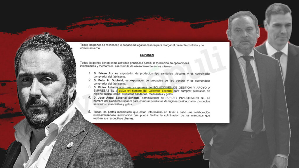 Compradores para el Gobierno de España: así firmaron Aldama y su socio los contratos del caso Koldo