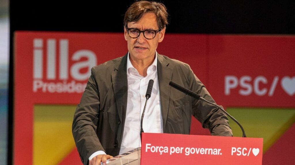 Los candidatos en las elecciones catalanas: Salvador Illa