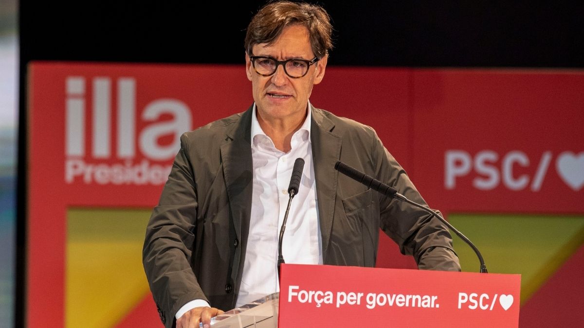 Los candidatos a las elecciones catalanas: Salvador Illa