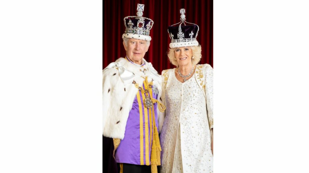 El rey Carlos III de Inglaterra y la reina Camila