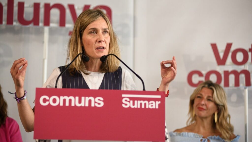 Jéssica Albiach (Comuns) declina responder sobre su posible vicepresidencia de la Generalitat