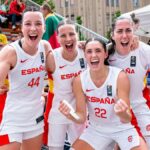El baloncesto 3x3 español viajará en verano a París: la selección femenina salda su billete olímpico en Hungría