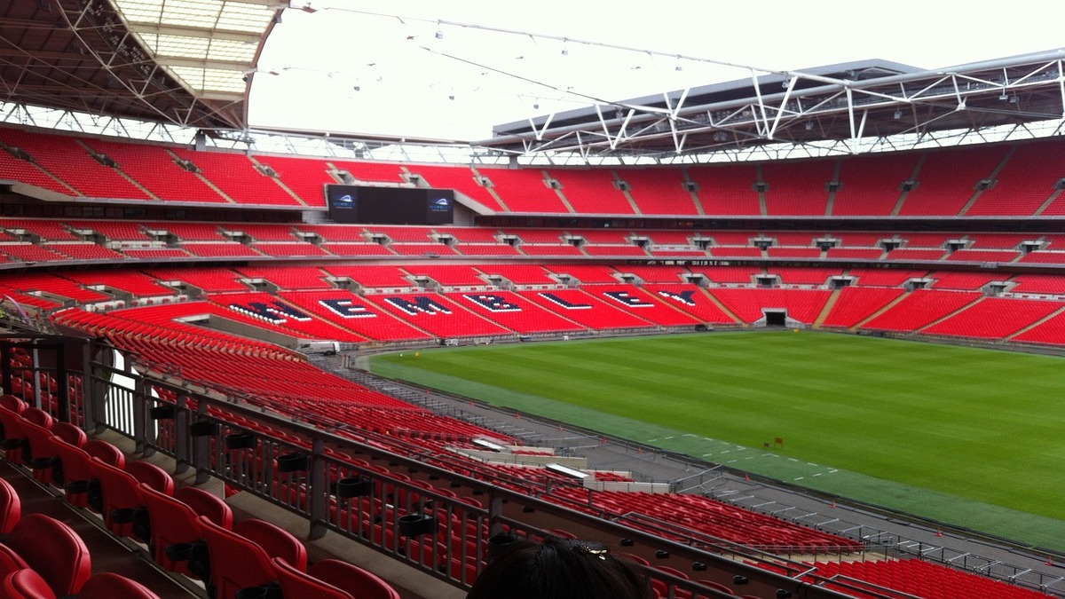 Imagen del estadio de Wembley