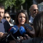 Pablo Iglesias e Irene Montero acuden a declarar a los juzgados de lo penal de Madrid