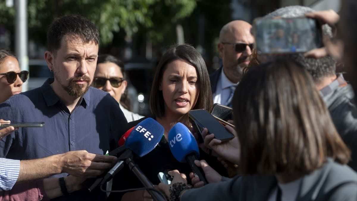 Pablo Iglesias e Irene Montero acuden a declarar a los juzgados de lo penal de Madrid