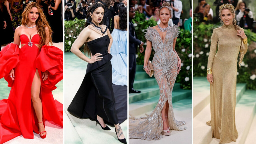Shakira, Penélope Cruz, Rosalía, Jennifer Lopez, Elsa Pataky… Los mejores looks de la MET Gala 2024
