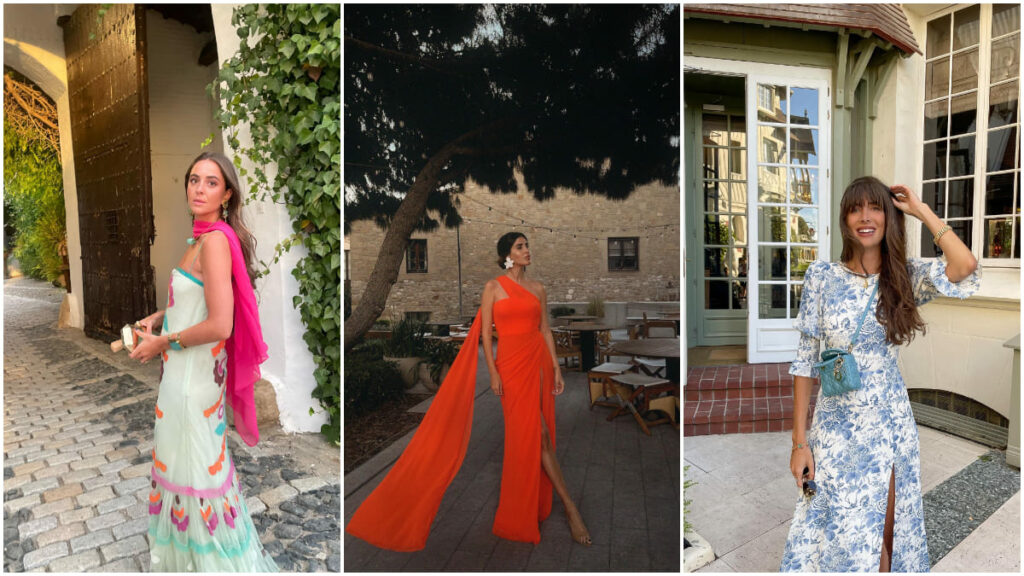Looks de invitada a una boda de primavera: los conjuntos más bonitos de Instagram