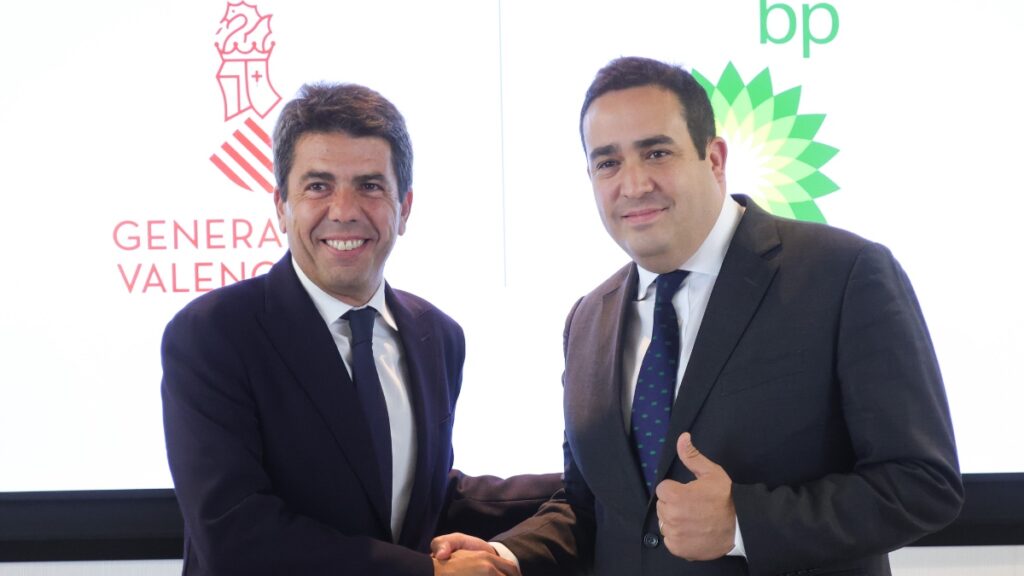 Mazón cierra con BP una inversión de 2.000 millones de euros que creará 5.000 empleos en Castellón