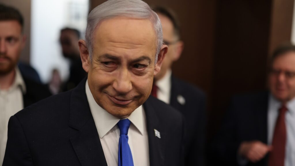 El primer ministro de Israel, Benjamín Netanyahu