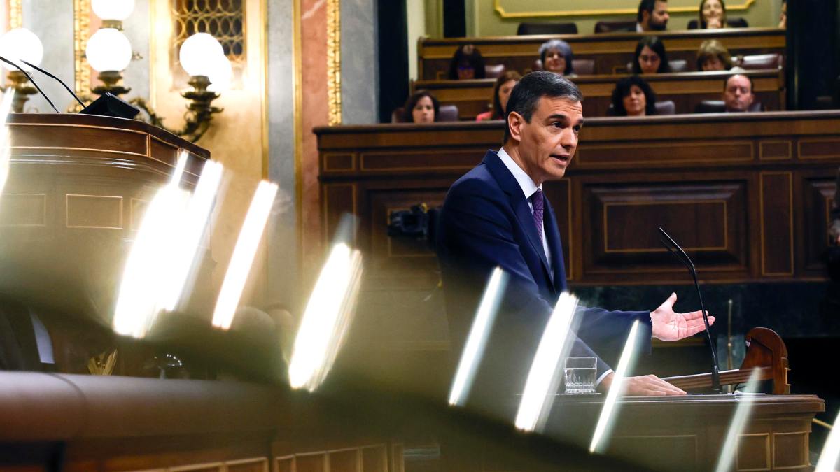 El presidente del Gobierno, Pedro Sánchez