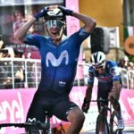 Pelayo Sánchez (Movistar) gana la sexta etapa del Giro de Italia y España vuelve a subir al podio 5 años después