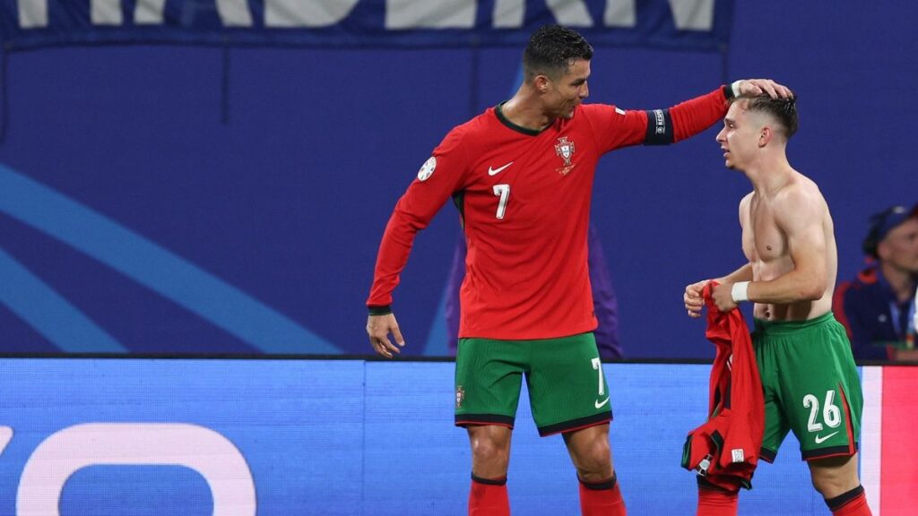 La Portugal de Cristiano Ronaldo consigue una victoria 'in extremis' frente a una dura República Checa