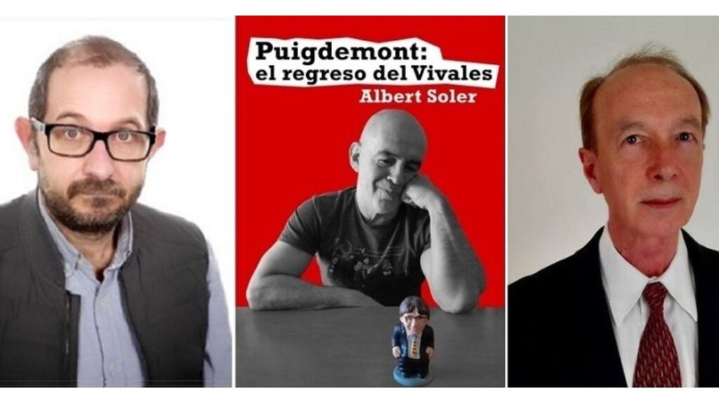 El catedrático Rafael Arenas, Albert Soler en su libro cancelado y el pedagogo Jesús Rul