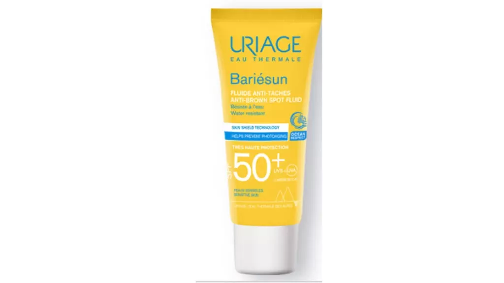 Protector solar Bariésun Fluido Antimanchas Spf50+, de Uriage